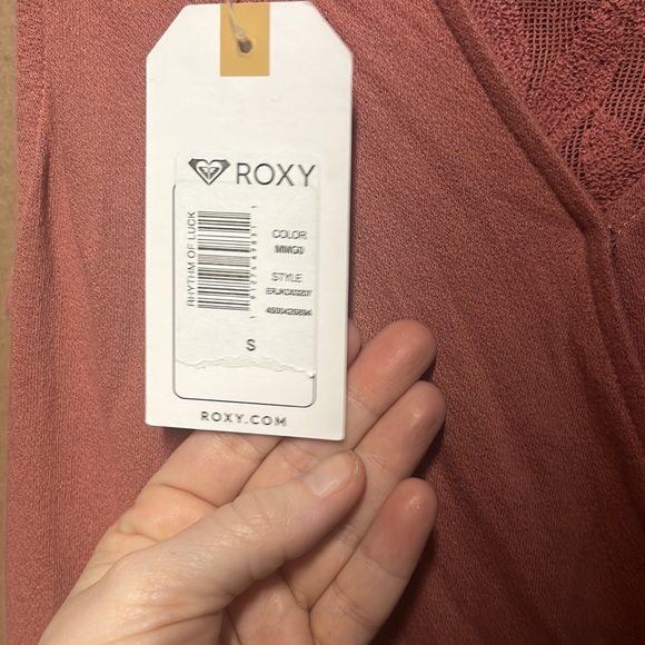 Roxy Rhythm of Luck Wrap Mini Dress S - Picture 5 of 5